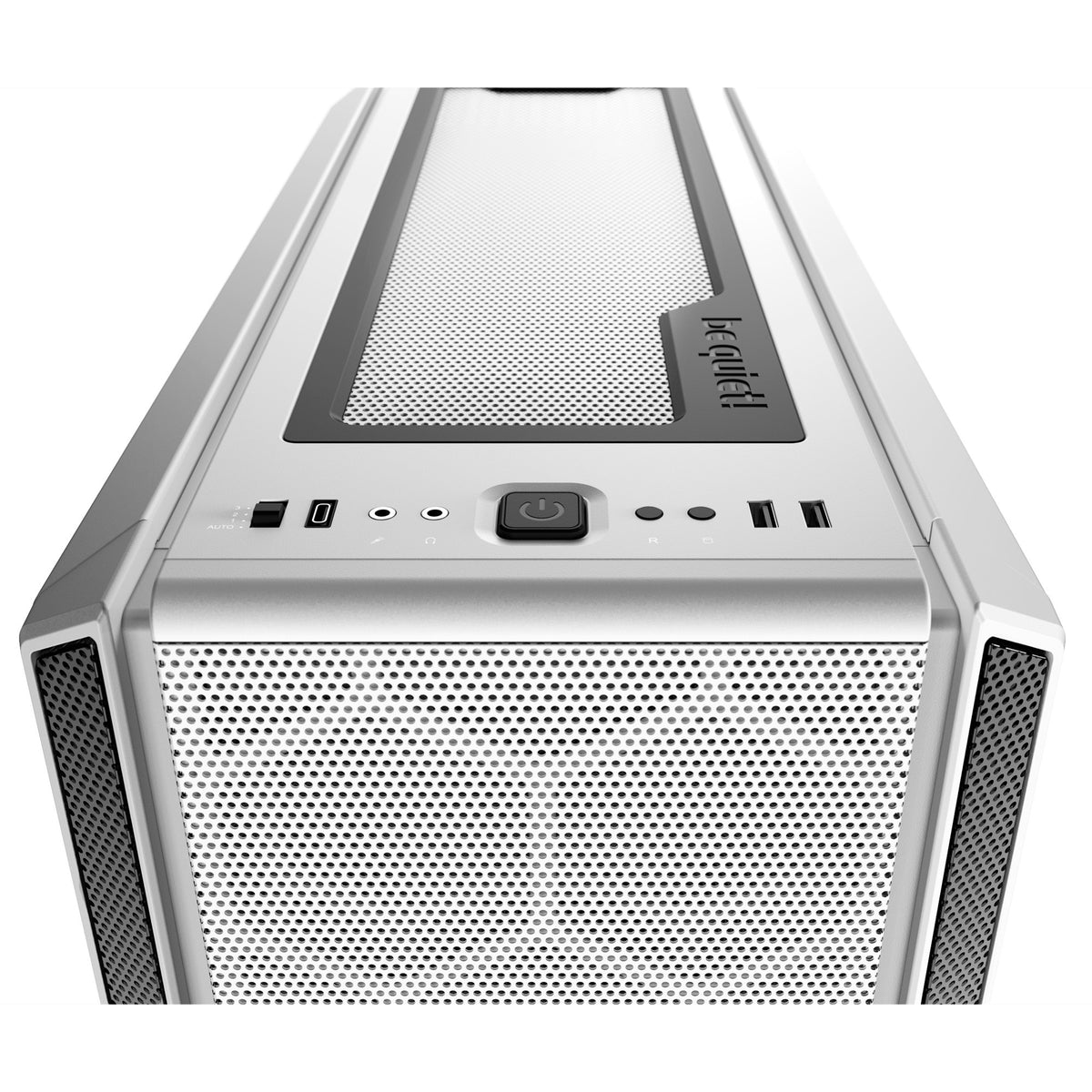Silenzio! custodia midi tower silent base 802 (bianco | 2x USB-A | 1x USB-C)