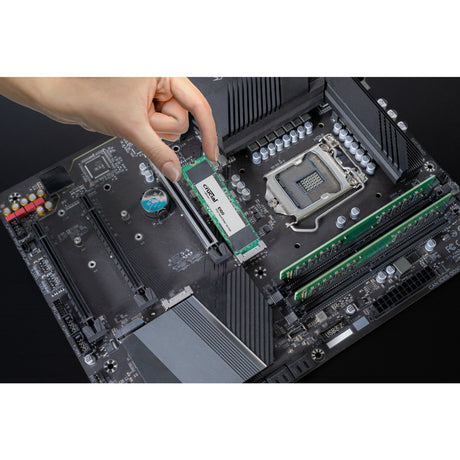 SSD Crucial e100 da 1 TB (PCIe 4.0 x4, NVME, M.2 2280)