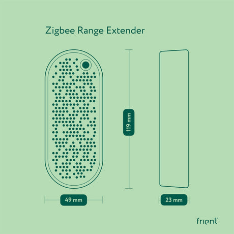 Punto di accesso mesh Frient zigbee range extender eu (bianco, zigbee 3.0)