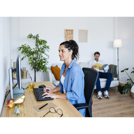 Trust trezo comfort set tastiera e mouse wireless set da tavolo (nero, layout americano (qwerty), 100%)