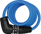 Blocco cavo a spirale ABUS 150 cm blu - blocco figura
