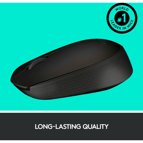 Mouse Logitech b170 (nero, senza fili)