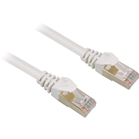 Cavo di rete Sharkoon SFTP, RJ-45 con Cat.6 (bianco, 15 metri)