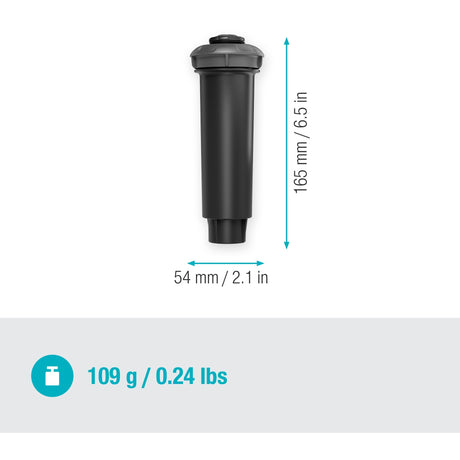 Irrigatore pop-up Gardena MD80 Irrigatore (grigio nero, distanza di spruzzo tra 3,5 me 5 m)