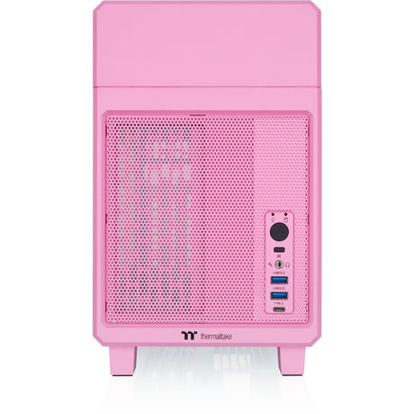 Custodia mini tower Thermaltake tr100 bubble pink (rosa | 2x USB-A | 1x USB-C)