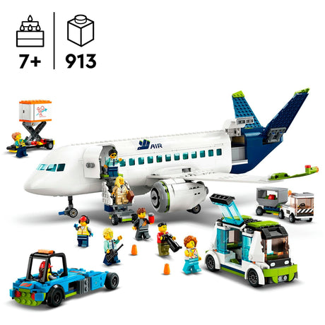 Set giocattolo aereo aereo passeggeri Lego City - 60367