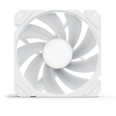 Sharkoon ventola per case Shark Mirror RGB PWM (bianco, 120 x 120 x 25 mm)