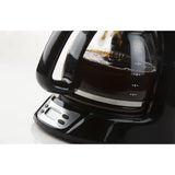 Caffettiera Domo con timer e display macchina per caffè filtro do708k (nera, 1,5 litri)