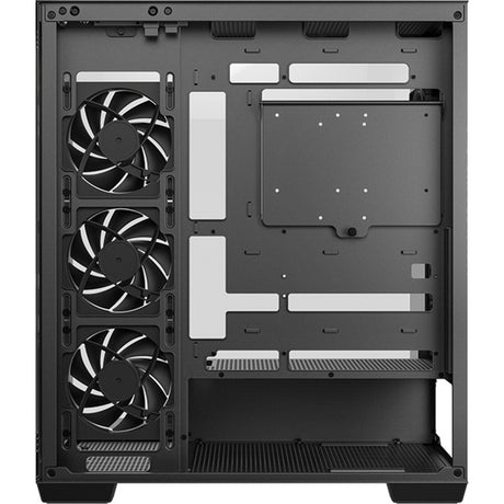 Custodia midi tower Deepcool CG580 4f v2 (nero | 2x USB-A | 1x USB-C | RGB | vetro temperato)