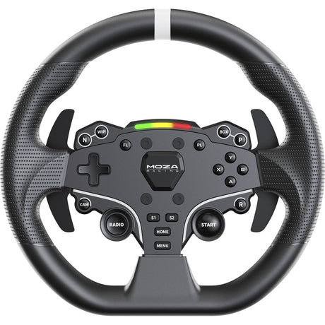 Moza r5 pro bundle stuur (zwart, basis, stuur en pedalen)