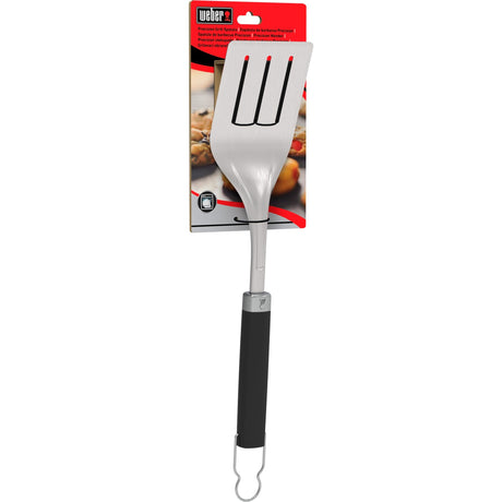 Spatola per barbecue di precisione Weber (acciaio inossidabile nero)