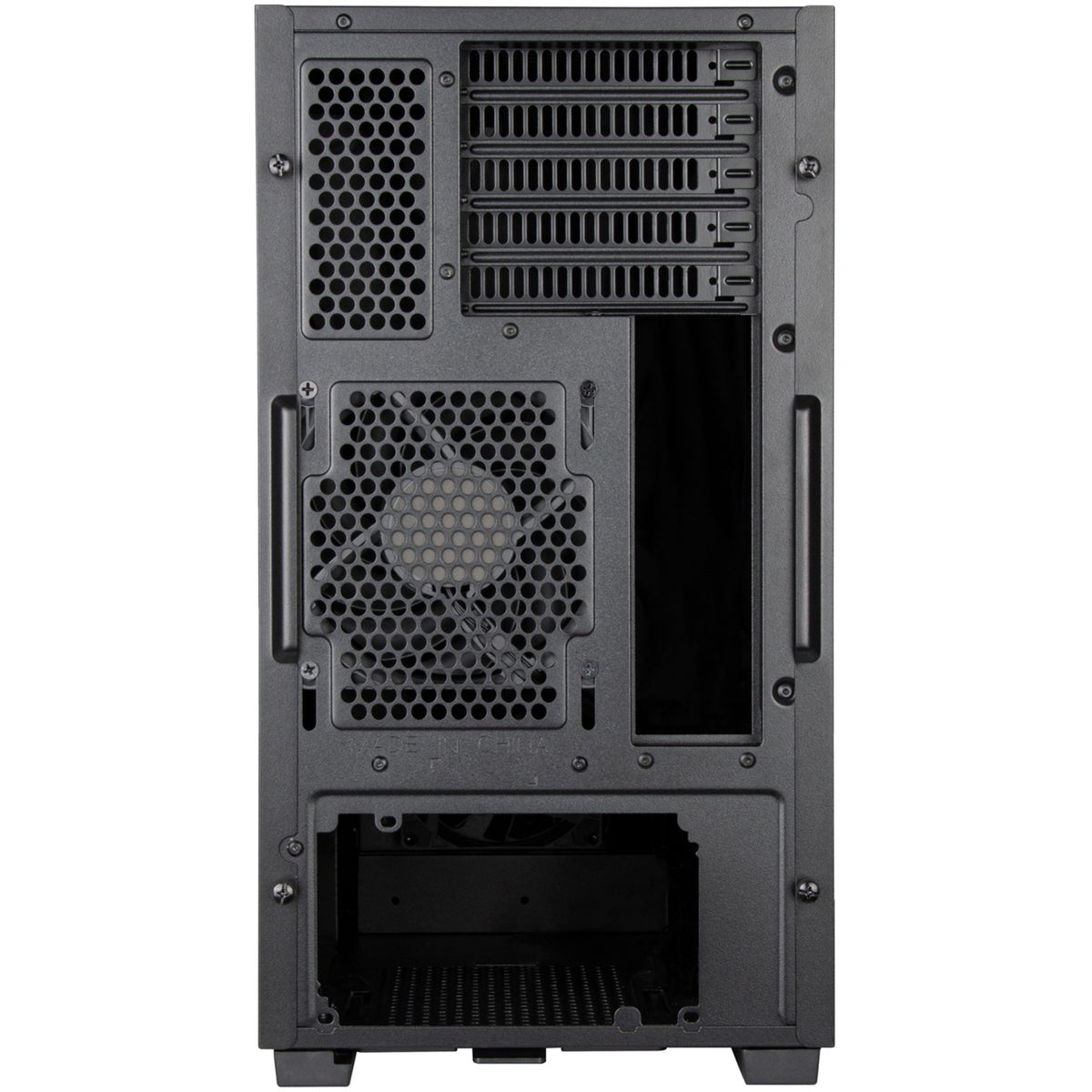 Custodia minitorre Silverstone CS382 (nera | 2x USB-A | 1x USB-C)