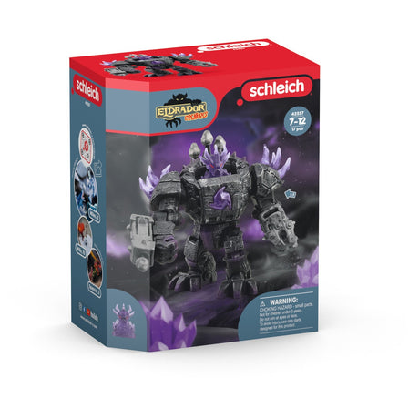 Schleich Eldrador Creatures Shadow Master Robot con mini creatura - 42557