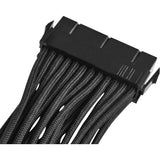 Cavo di prolunga ATX a 24 pin Silverstone (nero, 30 centimetri, pp07-mbb)