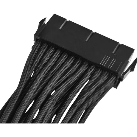 Cavo di prolunga ATX a 24 pin Silverstone (nero, 30 centimetri, pp07-mbb)