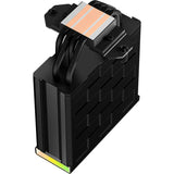 Deepcool AK400 Dissipatore CPU RGB digitale (Nero, connettore ventola PWM a 4 pin)