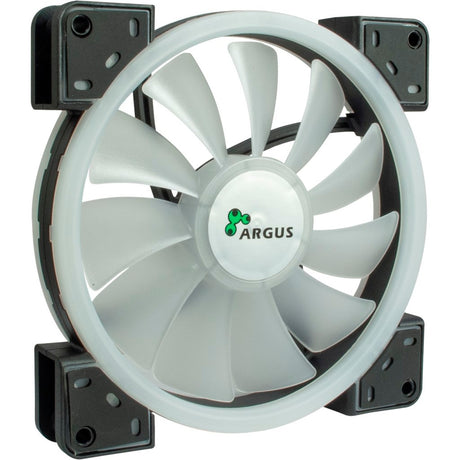 Ventola per case Inter-tech Argus RS-141 RGB (nera, 140 x 140 x 25 mm, PWM)
