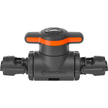 Valvola di intercettazione e regolazione Gardena micro-drip-system 13 mm (1 2 ) (grigio arancione)
