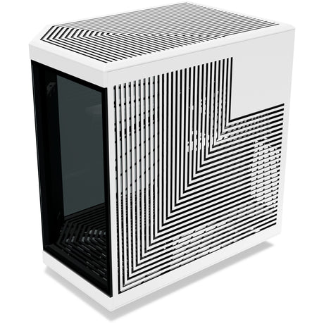 Custodia midi tower Hyte y70 (bianco | 2x USB-A | 1x USB-C | vetro temperato)