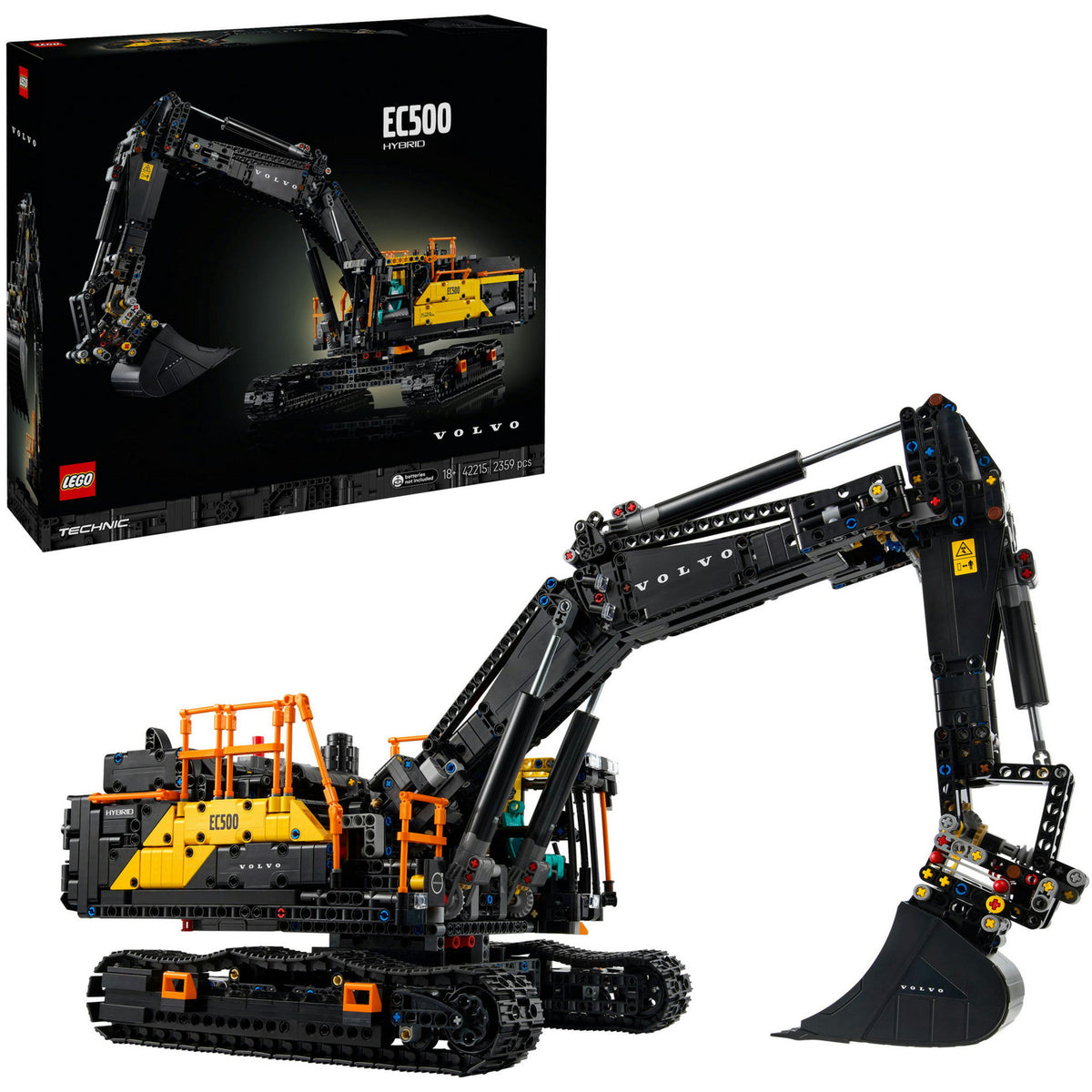 Escavatore ibrido LEGO® Technic Volvo EC500 - 42215