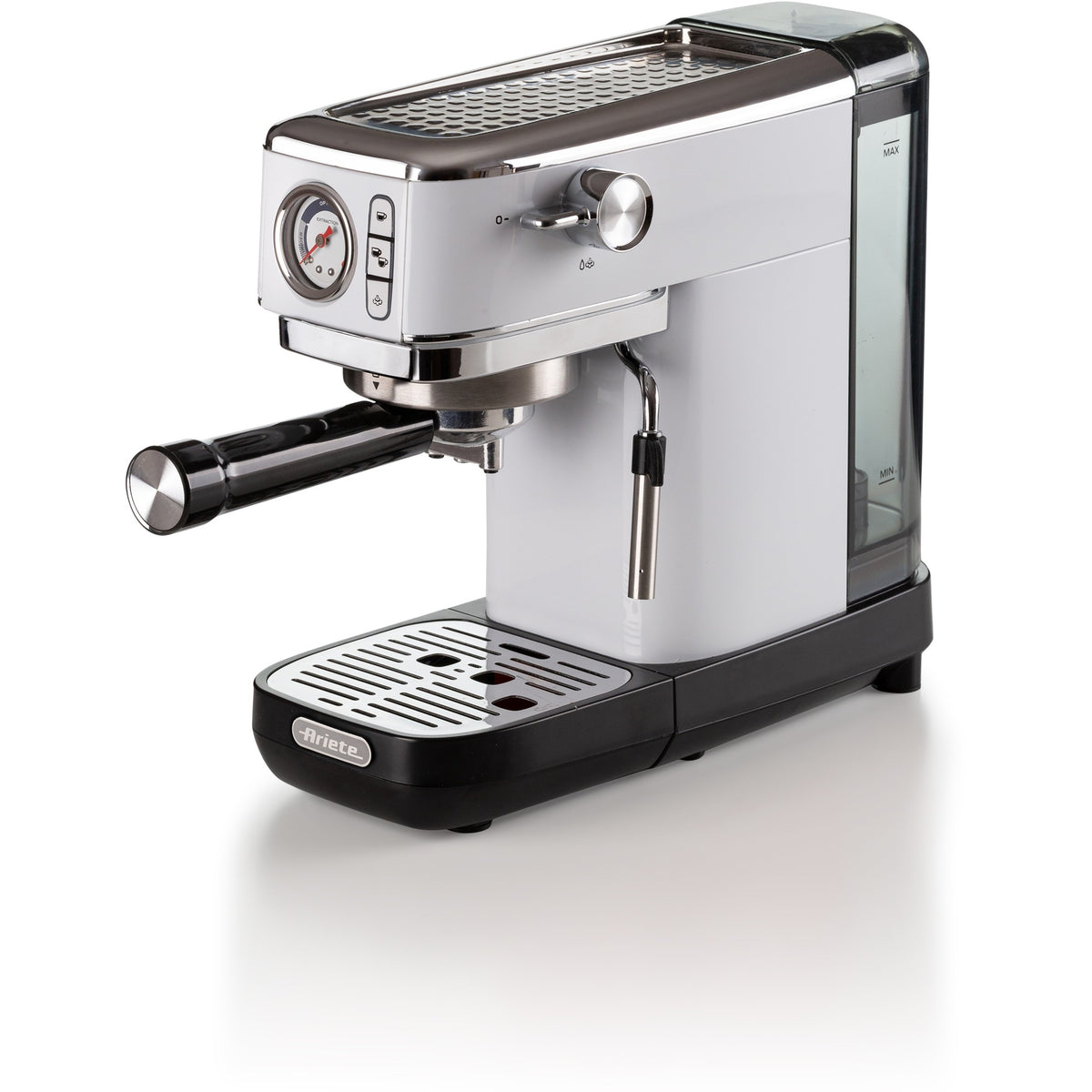 Ariete moderna espresso slim 1381 14 macchina per caffè espresso (bianca)
