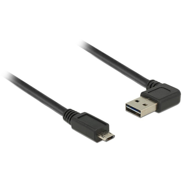 Delock easy-usb-a 2.0 maschio > cavo easy-usb micro-usb-b 2.0 maschio (nero, 1 metro)