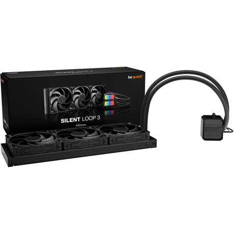 Silenzio! silent loop 3 420 raffreddamento ad acqua (nero, PWM a 4 pin)