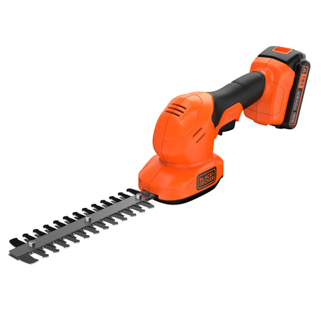 Cesoie per erba e arbusti Black+decker bcss18b-xj 18v (senza batteria) (arancione nero, batteria e caricabatterie non inclusi)
