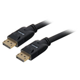Cavo Sharkoon displayport 1.3 (nero, 2 metri, 4k)