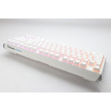 Ducky one 3 classica tastiera meccanica tkl rgb bianca pura (bianca, layout us (qwerty), rosso ciliegia mx, 80% (tkl), LED rgb, pbt double-shot, sostituibile a caldo, meccanica quack)
