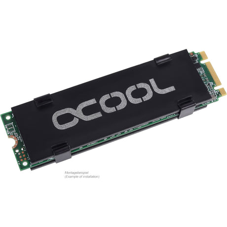 Alphacool HDX - M.2 SSD M01 - Dissipatore di calore da 80 mm (nero)
