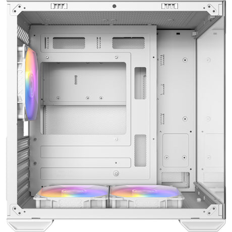 Custodia mini tower Antec cx60m argb (bianco | 3x usb-a | rgb | vetro temperato)