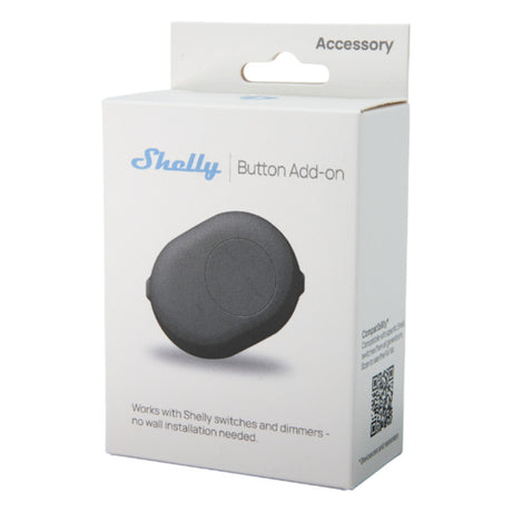 Pulsante di espansione Shelly per la domotica intelligente con WiFi e Bluetooth