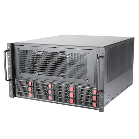 Silverstone rm61-312, rack, contenitore per server (nero | 6u)