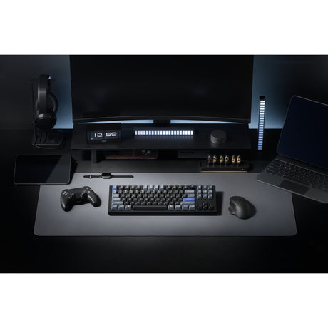 Tastiera Keychron q3 he 8k con interruttore magnetico (nera, layout us (qwerty), lime ultraveloce, 80% (tkl), rgb, hot swap, 8k)