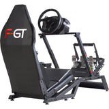 Simulatore di corse con formula f-gt e simulatore gt di livello successivo (nero (opaco))