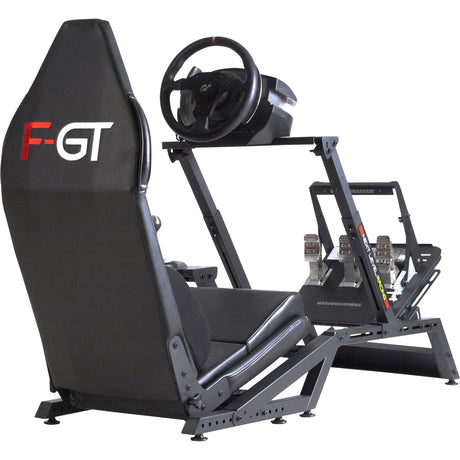 Simulatore di corse con formula f-gt e simulatore gt di livello successivo (nero (opaco))