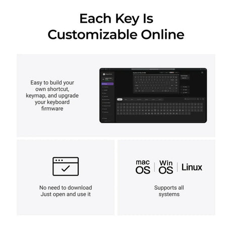 Keychron k3 max se qmk tastiera meccanica personalizzata wireless (nera, layout us (qwerty), milk pom brown, 75%, rgb, hot swap, 2.4 ghz | bluetooth 5.3 | usb-c)
