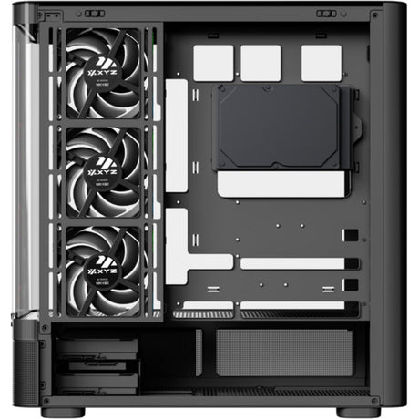 Custodia Midi Tower Xyz PC Gear Quantum Pro (Nero | Finestra)
