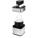 Macchina per gelato Princess 282605 gelatiera (acciaio inossidabile nero, 1,5 litri)