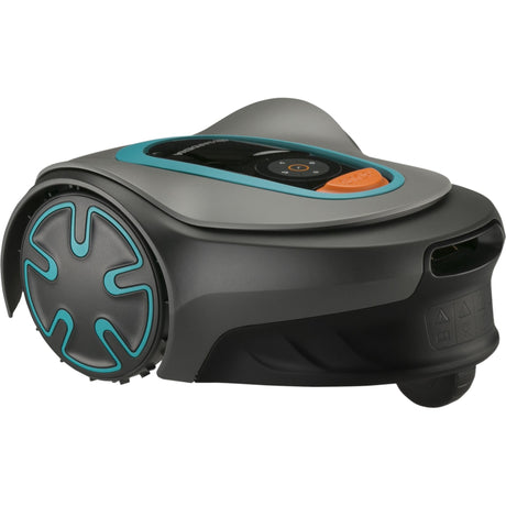 Rasaerba robotizzato Gardena Sileno Minimo 250 (grigio turchese, 250 m², batteria agli ioni di litio + stazione base inclusa, Bluetooth)