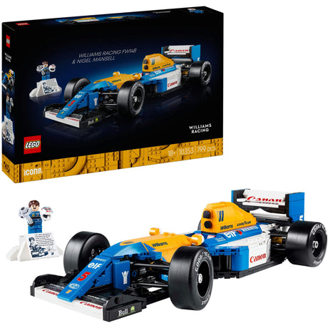 Lego Icons Williams Racing FW14B E Nigel Mansell Auto Di Formula 1 - 10353