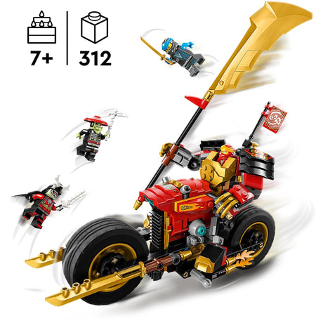 Lego Ninjago - Giocattolo da costruzione Mech Rider EVO di Kai (71783)