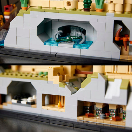 Lego Harry Potter, set grande con castello e giardini di Hogwarts per adulti - 76419
