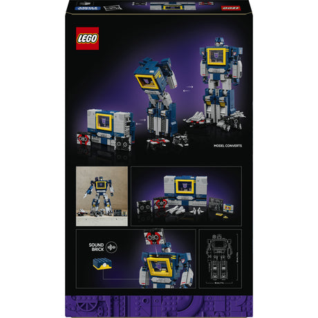 Trasformatori di icone Lego ®: onda sonora - collezione trasformatori - 10358