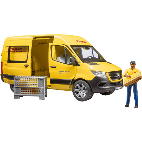 Bruder MB Sprinter DHL con conducente modello di veicolo (02671)