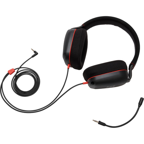 Cuffie stereo cablate Powera per cuffie da gioco over-ear per Nintendo Switch 2 (nero rosso, Nintendo Switch 2, Nintendo Switch – modello OLED, Nintendo Switch, Nintendo Switch Lite)