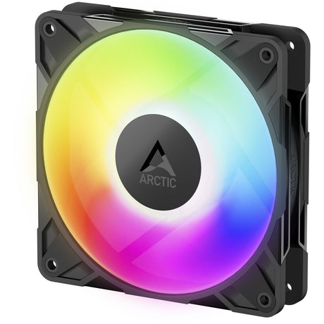 Ventola per case Arctic p12 pro a-rgb (nera, 120 x 120 x 25 mm, pwm)