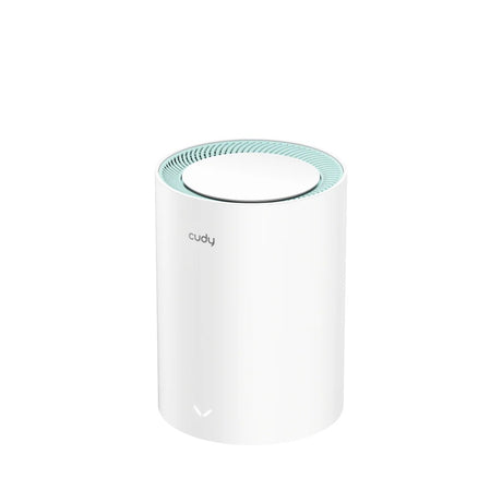 Router mesh Cudy ac1200 gigabit mesh wi-fi (confezione da 1) (bianco)