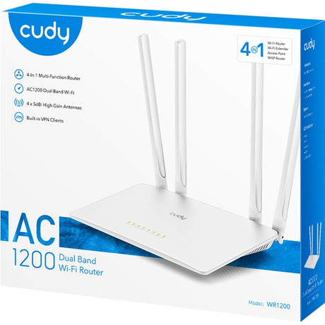 Router wi-fi Cudy ac1200 (bianco, app)